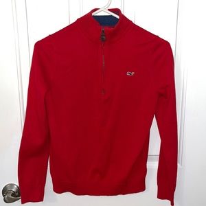 Boys vineyard vines 1/4 zip sweater pullover